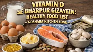 Vitamin D Foods List in Urdu | Vitamin D Rich Food | Vitamin D Sources