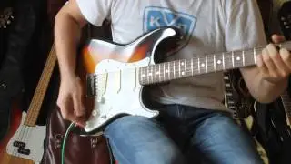 Squier by Fender SST-33R Silver Series Made In Japan 1992-93 год.