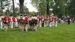 17th Regiment of Foot on Parade