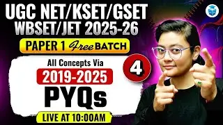 UGC NET Paper 1 PYQs 2019–2025 | Solved PYQs with Explanations | Crack UGC NET Dec 2025 & SET Exams