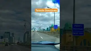 Beautiful Toronto drive! #toronto #downtown #canada #city #drive #travel