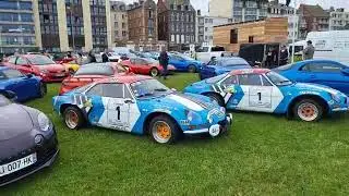 1ère Partie 70ème Anniversaire de la Marque Alpine sur la Plage de Dieppe Vendredi 30 Mai 2025