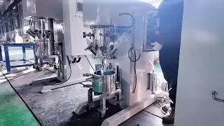 Explosion-Proof Vertical Kneader for High-Solid / High-Viscosity Solid Propellant Mixing &ndash; Full Demo