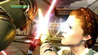 StarKiller vs Princess Leia Full Fight (60 Fps) (HD)