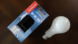 Sunbeam 50 100 150watt 3way Incandescent Light Bulb