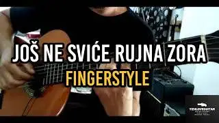 Još ne sviće rujna zora - fingerstyle arr. by Yesiloveguitar - TAB u opisu