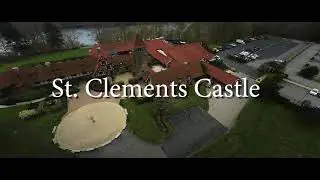 Saint Clements Castle Portland CT- Drone Footage