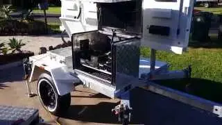 LED TRAILER SCREEN - XVPS Series with Carbon Fibre