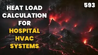 593. Heat Load Calculation for Hospital HVAC Systems | Heat Transfer | Crack Gate | The Engineer Owl