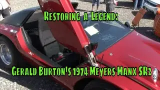 Restoring a Legend: Gerald Burton's 1974 Meyers Manx SR2 at Woody's Waterfront Rod and Custom show.