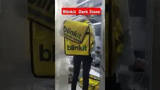 Blinkit Dark Store view #blinkit #instamart #store