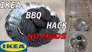 IKEA BBQ HACK NO MODS NEEDED. #ikeahacks #ikea #cookingoutdoors #bbq #chicken