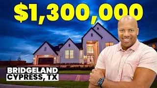 THIS CYPRESS TEXAS MANSION IS INSANE | Full $1 Million Home Tour