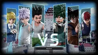 GON FREECSS(Hunter X Hunter) VS IZUKU MIDORIYA(My Hero Academia) JUMP FORCE!!!