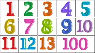 Numbers Names 1 to 100 in English | Counting 1 to 100 | Learn Numbers for Kids 