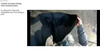 Top Reddit Video - UNEXPECTED: Terrible accident (Stolen from r/motorcycles)