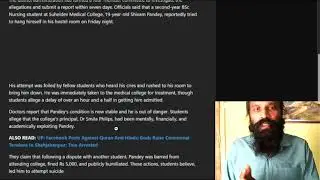 UP Protests Erupt After Nursing Student Attempts Suicide Over Harassment By College Principal