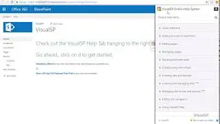 Support SharePoint & Office 365 users in-context - Send a link to a dynamic Help item