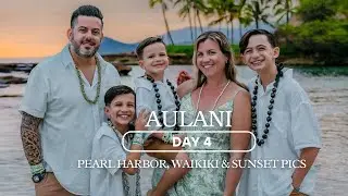 Aulani! Day 4! Pearl Harbor, Surf Lessons in Waikiki & A Sunset Photo Shoot!f