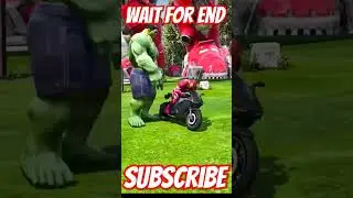 hulk infrom iron man to save iron man kid #gta5 #short