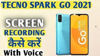 Tecno Spark Go 2021 Screen Recording | How To Screen Recording in Tecno Spark Go 2021 @akstech4u