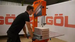 G&Ouml;LZ - MB500 band saw Demo-Video