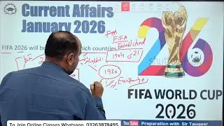 Monthly Current Affairs January 2026 | PPSC Preparation Daily FPSC SPSC CSS KPPSC PMS GK and MCQs