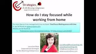 How to stay focused while working from home.wmv