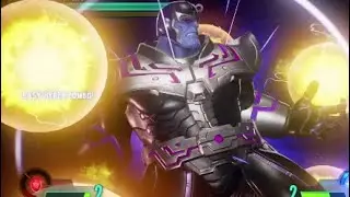 Chun Li + Thanos Vs Ultron Omega .... Marvel Vs Capcom INFINITE
