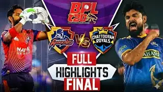 Full Match Highlight | Rajshahi Warriors vs Chattogram Royals | Final | BPL 2025 | Tamasha Sports