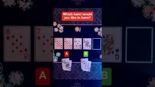 Choose a hand! #poker