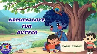 Krishna Stories | Krishna's Love for Butter | Moral Stories for Kids | STORIES OF KRISHNA