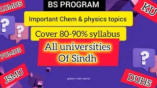 CHEMISTRY IMPORTANT TOPICS FOR ENTRY TEST|PHYSICS IMPORTANT TOPICS FOR ENTRY TEST