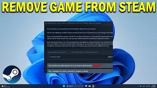 How To Permanently Remove a Game From Your Steam Library - Quick Fix