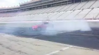 Lexus RC F- Sport burnout