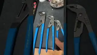 USA made channel lock Grip lock pliers.