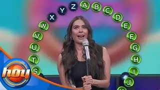 Galilea Montijo alcanza sorpresiva marca en el juego del 'ABC Dilo' | Programa Hoy