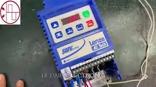 #รับซ่อม #INVERTER #LENZE #ESV371N02YXB #SMVector Ac Tech Breaker trip ,no power ซ่อมtest ok