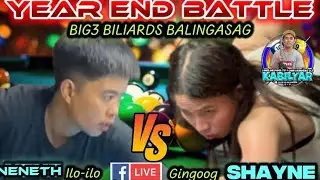 SHAYNE GINGGOG 🆚 NENETH ILO-ILO