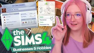 *NEW* businesses & hobbies trailer reaction! | The Sims 4