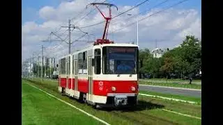 Belgrade Tram Route No.3L (Tatra KT-4)