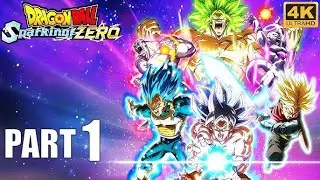 Dragonball Z Sparking Zero Part 1 - Intro Saiyan Saga