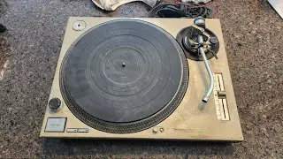1983 Technics 1200 MK2 rebuild (accidentally typed MK4 in the video)