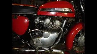 Norton Navigator 350 runs again after gearbox and primary drive rebuilds, looks & sounds promising.