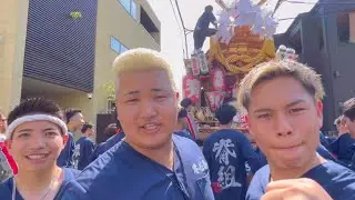 【本日の 試験曳き に向けて 背戸口 完全密着‼️ 本番さながらの 制動テスト 】平野区 杭全神社 背戸口町 ブレーキテスト 平野郷 だんじり祭り 地車 祭