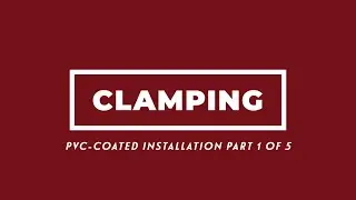 How to Clamp PVC-Coated Conduit: Plasti-Bond Installation, Part 1 of 5
