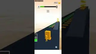 Stack color game play level 14 #stackcolor #rush #shorts #iosgameplay