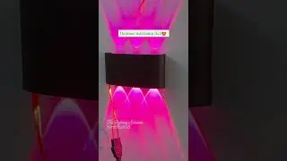 Multicolor Outdoor Wall Lamp 🤩  #shorts #youtubeshorts