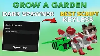 I🌱IFULL TUTORIAL pet & Egg spawner Grow a Garden SCRIPT-AWSHUBV2-DARKSPAWNER-NO KEY-PLACEBLE