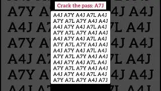 Crack the pass: A7J. #password #shorts #wifi #puzzles #iqpuzzle #gk #crack #usaiq #indiaiq #encontro